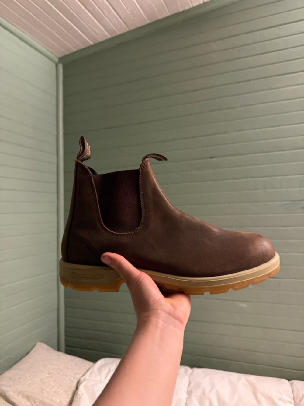 Men's Blundstone Brown Work Boot